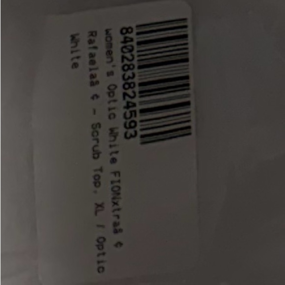Figs Women's Optic White Xl Rafaela and XXL Zamora - Picture 3 of 3